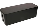 Max Hauri Kabelbox gross Schwarz