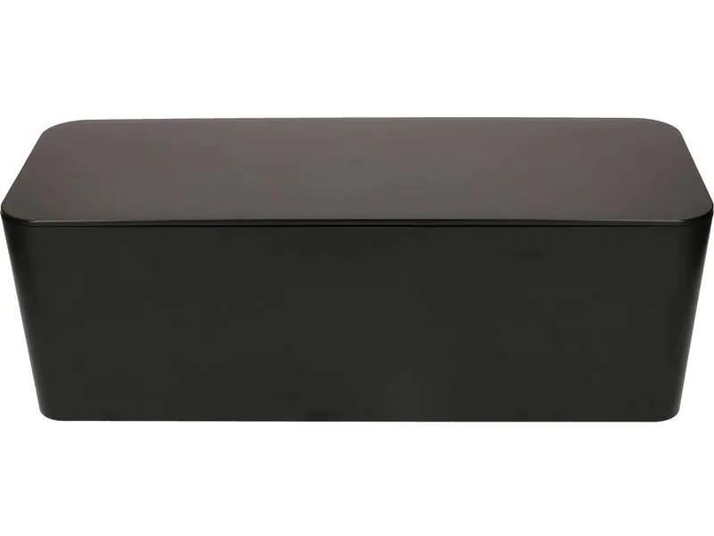 Max Hauri Kabelbox gross Schwarz