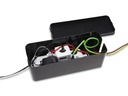 Max Hauri Kabelbox gross Schwarz