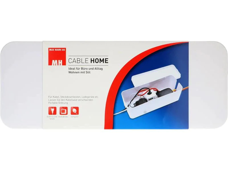 Max Hauri Kabelbox gross Weiss