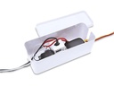 Max Hauri Kabelbox mit Multi-Switch Steckerleiste 5x T13 Weiss
