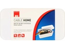 Max Hauri Kabelbox mit Multi-Switch Steckerleiste 5x T13 Weiss