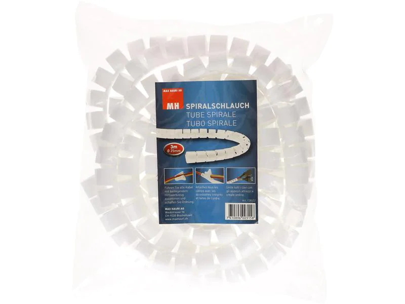 Max Hauri Kabelbox mit Steckerleiste 7x T13 Weiss