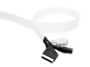 Audioraq Kabelschlauch 1691 geschlossen 55mm 10m weiss