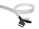 Audioraq Kabelschlauch 2506 geschlossen 55mm 50m silber