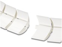 Delock Befestigungsglied 0.045 m x 75 mm Weiss 5 Stück