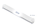 Delock Geflechtschlauch Selbstschliessend 10 m x 19 mm Weiss