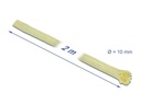 Delock Geflechtschlauch aus Aramid Fasern 2 m x 10 mm Gelb