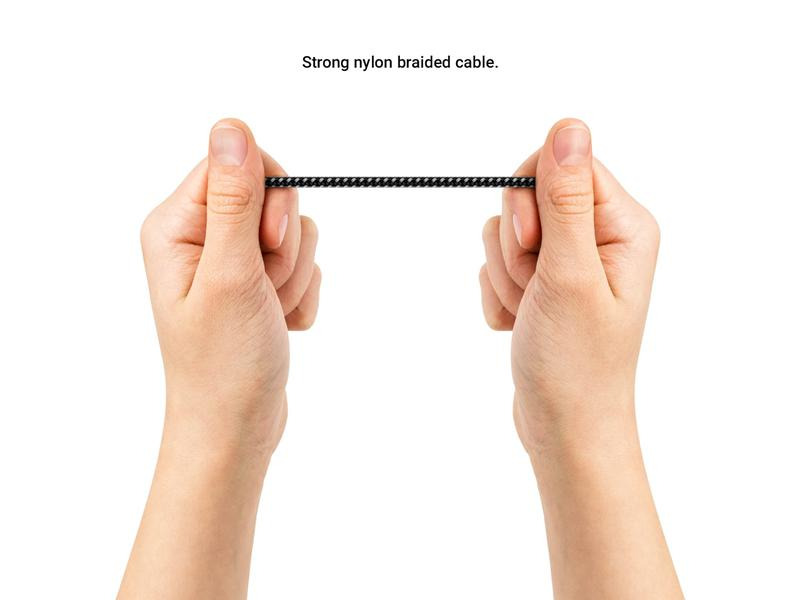 deleyCON USB 2.0-Kabel USB C - Lightning 0.15 m
