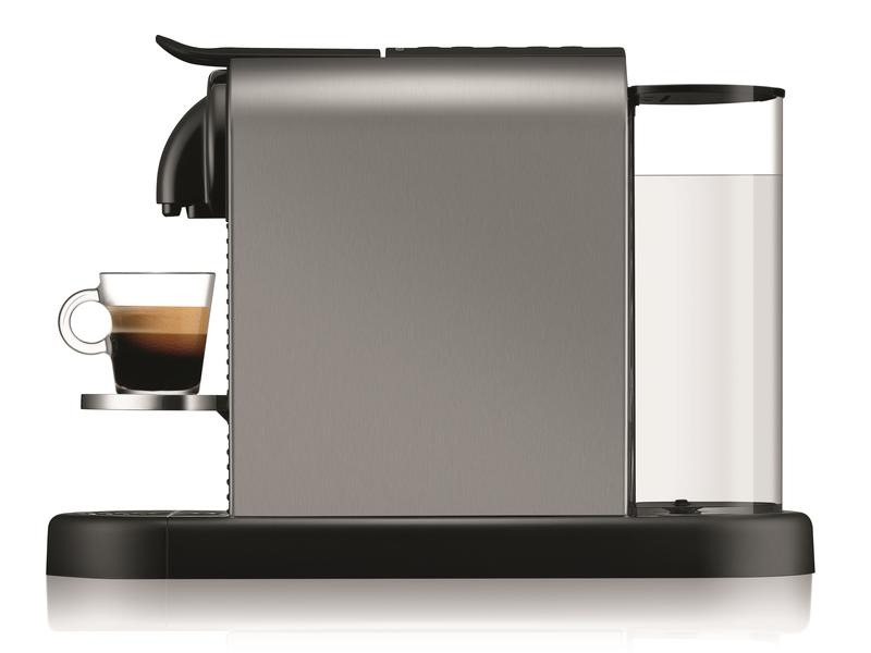 De'Longhi Kaffeemaschine Nespresso Citiz Platinum EN220.T Grau