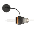 Delock Kabelverbinder RJ45 Buchse zu Cat.6A LSA 1 Stück, Rot