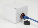 Delock Kabelverbinder RJ45 Buchse zu Cat.6A LSA 1 Stück, Rot