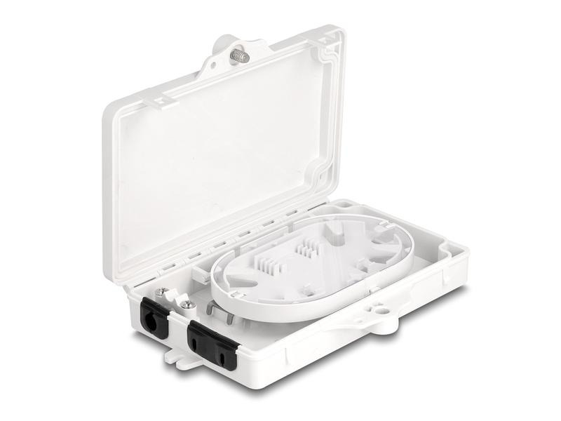 Delock LWL Verteilerbox IP65, 2 Port, Weiss