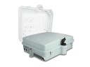 Delock LWL Verteilerbox IP65, 24 Port, Grau