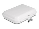 Delock LWL Verteilerbox IP65, 8 Port, Weiss