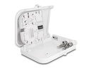 Delock LWL Verteilerbox IP65, 8 Port, Weiss