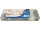Max Hauri Kabelbinder Weiss/Schwarz 100 mm/190 mm x 2.5 mm/4.5 mm