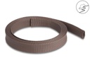 Delock Geflechtschlauch nagerfest, 2 m x 19 mm Braun