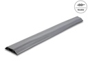 Delock Kabelkanal flexibel, 1.5 m x 70 mm Grau