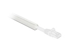 Delock Kabelkanal selbst-schliessend, -klebend 1 m x 12 mm Weiss