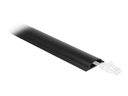 Delock Kabelkanal selbstklebend 1 m x 50 mm Schwarz