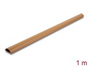 Delock Kabelkanal selbstklebend, Holzoptik 1 m x 30 mm Braun