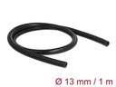 Delock Kabelschlauch 1 m x 13 mm Schwarz