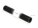 Delock Kabelschlauch 1 m x 13 mm Schwarz