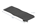 Delock Kabelschlauch 1 m x 25 mm, mit Reissverschluss Schwarz