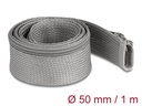 Delock Kabelschlauch 1 m x 50 mm Grau