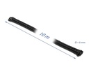 Delock Kabelschlauch 10m x 6 mm Schwarz