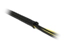 Delock Kabelschlauch 10mx12mm, dehnbar Schwarz
