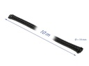 Delock Kabelschlauch 10mx19mm, dehnbar Schwarz