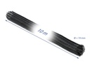 Delock Kabelschlauch 10mx19mm, mit Klettverschluss Schwarz