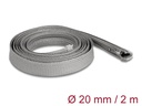 Delock Kabelschlauch 2 m x 20 mm Grau1