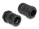 Delock Kabelschlauch 2 m x 21.2 mm Schwarz