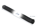 Delock Kabelschlauch 2m x 19 mm Schwarz