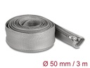 Delock Kabelschlauch 3 m x 50 mm Grau