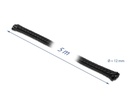 Delock Kabelschlauch 5m x 12mm Schwarz