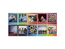 Fujifilm Sofortbildfilm Instax Square Rainbow 10 Bilder