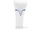 Delock Kabelschlauch Klettverschluss, 2m x 32 mm Weiss