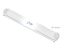 Delock Kabelschlauch Selbstschliessend, 2m x 16 mm Weiss