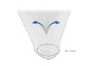 Delock Kabelschlauch Selbstschliessend, 2m x 19 mm Weiss