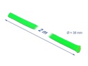Delock Kabelschlauch dehnbar, 2 m x 38 mm Grün
