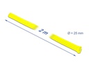 Delock Kabelschlauch dehnbar, 2m x 25 mm Gelb