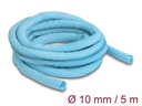 Delock Kabelschlauch selbstschliessend 5 m x 10 mm Blau