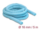 Delock Kabelschlauch selbstschliessend 5 m x 16 mm Blau