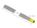 Delock Kabelschlauch zur EMV Abschirmung 2 m x 10 mm Grau