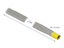 Delock Kabelschlauch zur EMV Abschirmung 2 m x 6 mm Grau