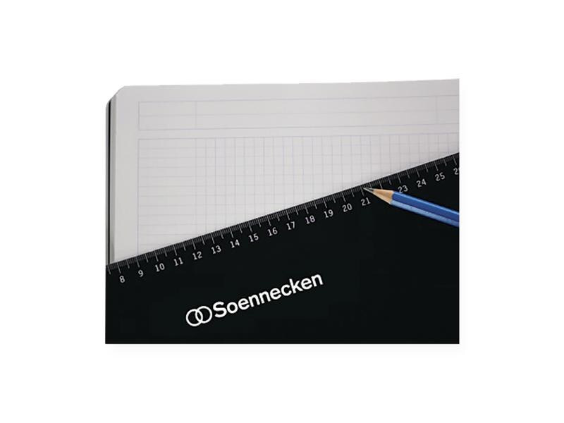 Soennecken Notizheft Officebook A4+, kariert, 80 Blätter